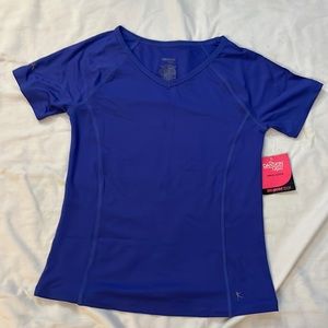 Dan skin Jersey knit top blue